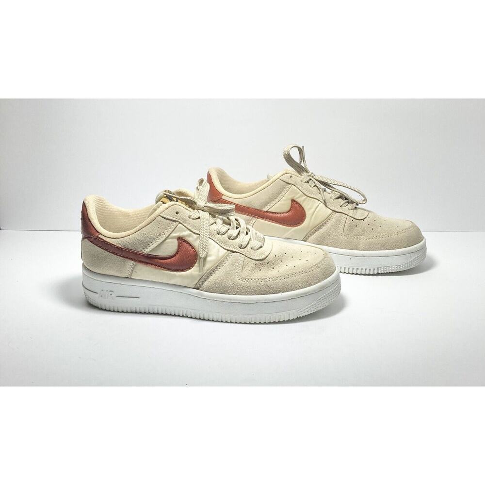 Used Size US 8.5 EU 39 Womens Nike Air Force 1 Shadow Shoes No Box DZ4705-200 - Picture 3 of 13